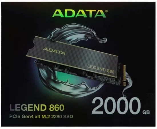 Накопитель SSD M.2 2Tb ADATA Legend 860 (SLEG-860-2000GCS)