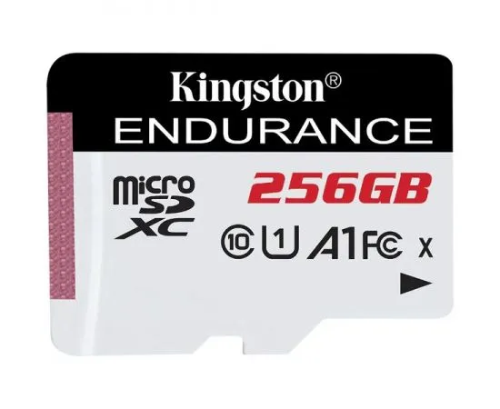 Карта памяти MicroSDXC 256Gb Class 10 UHS-I U1 без адаптера (Kingston High Endurance) (SDCE/256GB)