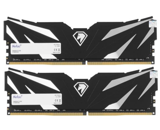 Оперативная память Netac 2x8Gb DDR4-3200MHz Shadow II Black (NTSWD4P32DP-16K)