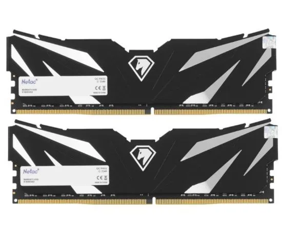 Оперативная память Netac 2x8Gb DDR4-3200MHz Shadow II Black (NTSWD4P32DP-16K)