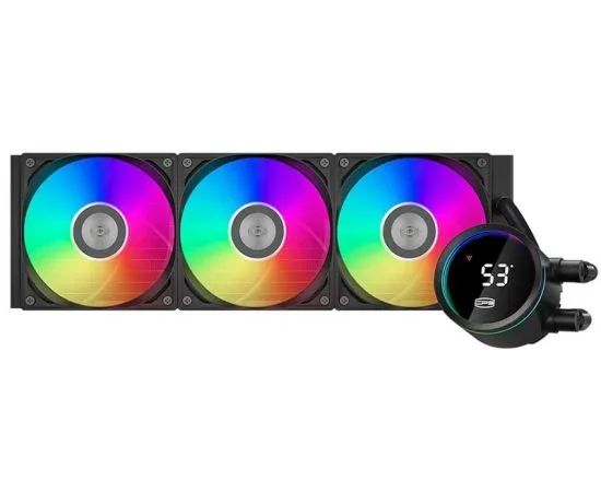 Жидкостная система охлаждения PCCooler DA360 Pro ARGB Digital BK