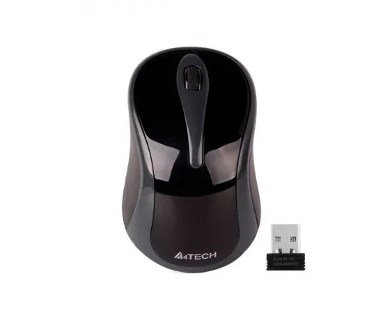 Мышь A4 Tech G3-280A Wireless черно/серый, фото 2