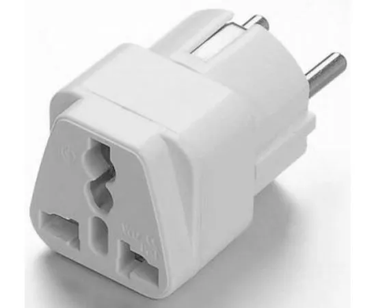 Переходник универсальный UK/US на евро-розетку EU (AD-US-EU)
