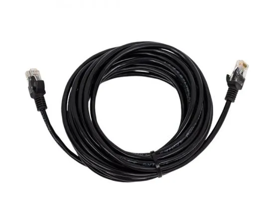 Патч-корд 5м. UTP 5e (Cablexpert) черный, медь (PP10-5M/BK), фото 2