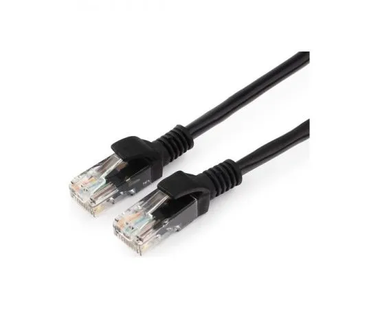 Патч-корд 5м. UTP 5e (Cablexpert) черный, медь (PP10-5M/BK), фото 3