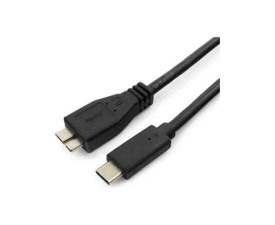 Кабель USB3.1 Type-C -> USB3.0 Micro-BM, 1.8m (Cablexpert) черный (CCP-USB3-mBMCM-6), фото 2