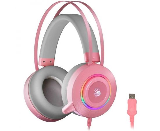 Наушники с микрофоном A4 Tech Bloody G521 розовый (G521 (PINK))