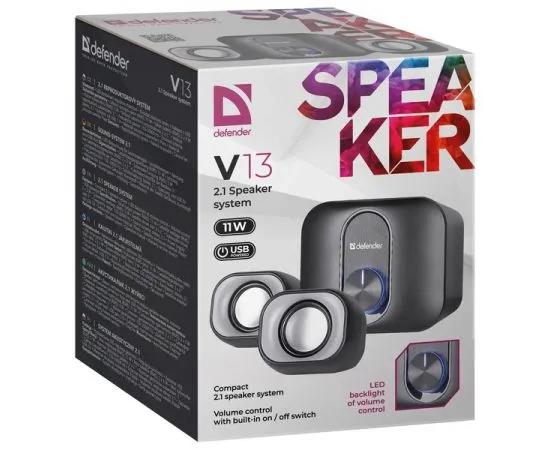Акустика Defender V13 2.1 (65213), фото 4