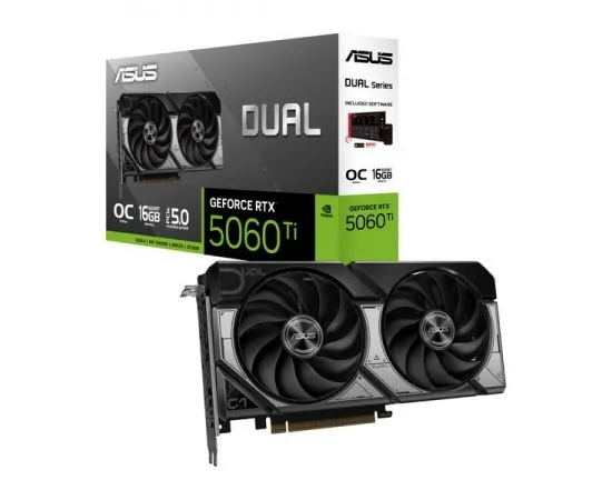 Видеокарта GeForce RTX5060TI 16GB GDDR7 (ASUS) (90YV0MH0-M0NA00), фото 4