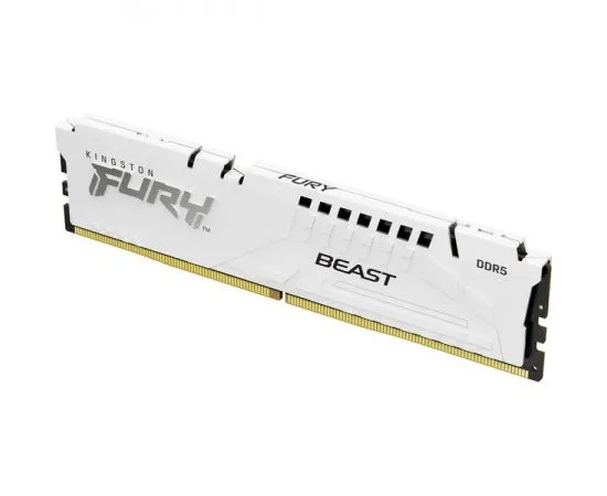 Оперативная память Kingston 32Gb DDR5-5600MHz Fury Beast White (KF556C40BW-32), фото 2
