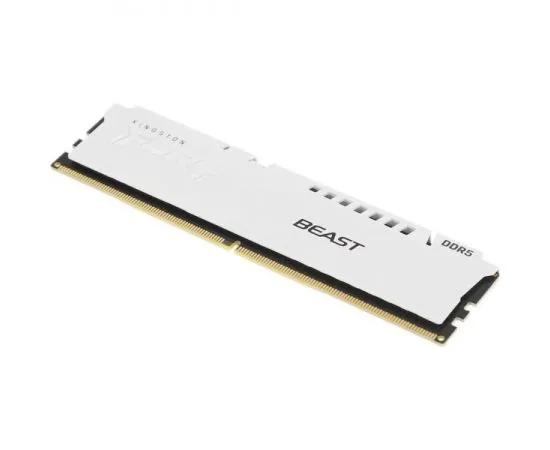 Оперативная память Kingston 16Gb DDR5-5600MHz Fury Beast White (KF556C40BW-16), фото 3