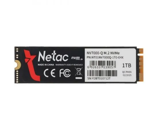 Накопитель SSD M.2 1Tb Netac NV7000-Q (NT01NV7000Q-1T0-E4X), фото 2
