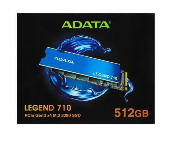 Накопитель SSD M.2 512Gb ADATA Legend 710 (ALEG-710-512GCS), фото 2