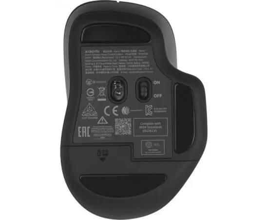Мышь Xiaomi Wireless Mouse Comfort Edition черная (BHR9359GL), Цвет: Чёрный, фото 2