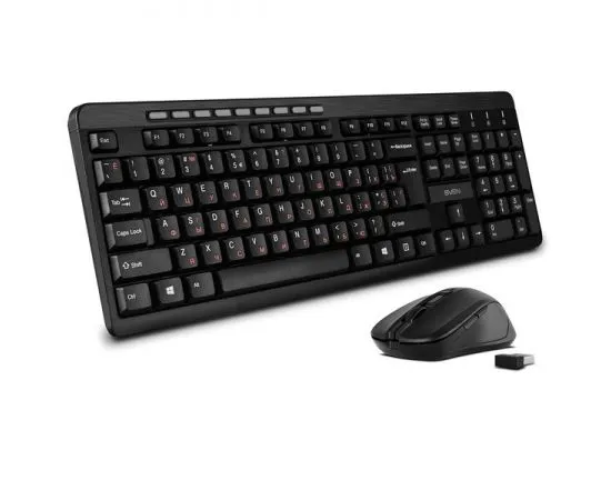 Клавиатура+мышь SVEN KB-C3400W, черный (SV-018887), фото 2