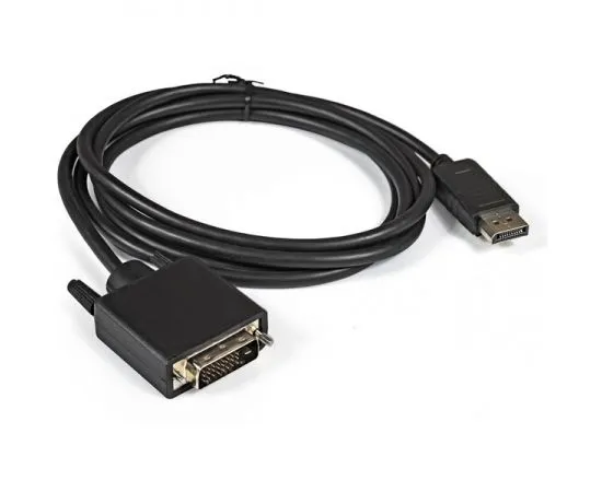 Переходник DisplayPort (M) -> DVI-D (M), кабель 1.8m, ExeGate EX-CC-DPM-DVIM-1.8 (EX284908RUS)