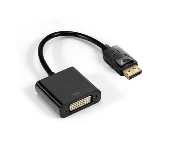 Переходник DisplayPort (M) -> DVI-I (F), 0.15m, ExeGate EX-A-DPM-DVIF-0.15 (EX294676RUS)