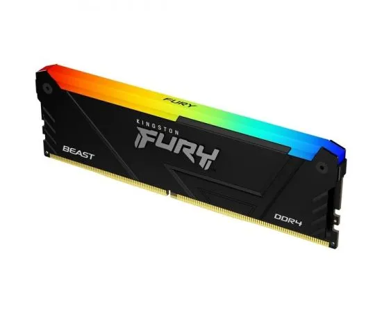 Оперативная память Kingston 8Gb DDR4-3733MHz Fury Beast RGB (KF437C19BB2A/8)