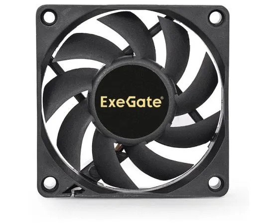Кулер для корпуса ExeGate ExtraSilent ES07015S3P 70x70x15 мм, подшипник скольжения, 3pin (EX283371RUS)