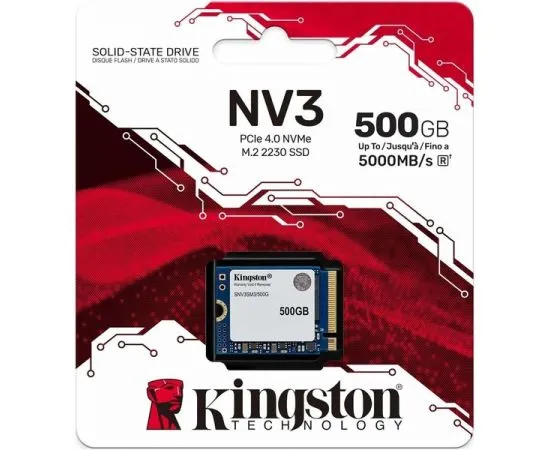 Накопитель SSD M.2 500Gb Kingston NV3 (SNV3SM3/500G), фото 3