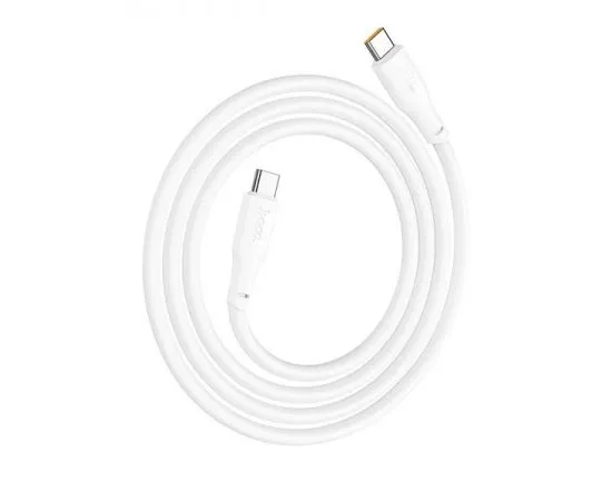 Кабель USB Type-C (M), 1m HOCO X93 Force PD (240W), белый (6931474790736), фото 2