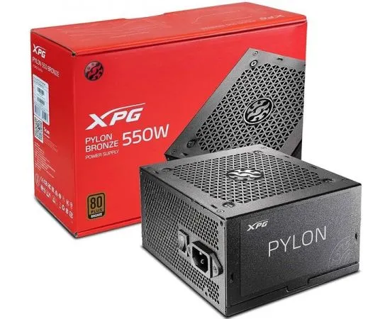 Блок питания 550W (ADATA, XPG PYLON) (PYLON550B-BKCEU)