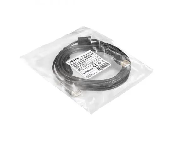 Кабель удлинитель USB2.0 AM -> AF, 4.5m (ExeGate EX-CCF-USB2-AMAF-4.5F) феррит,  черный (EX294764RUS), фото 2