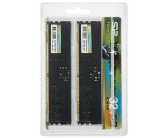 Оперативная память Silicon Power 2x16Gb DDR5-5600MHz (SP032GBLVU560F22)