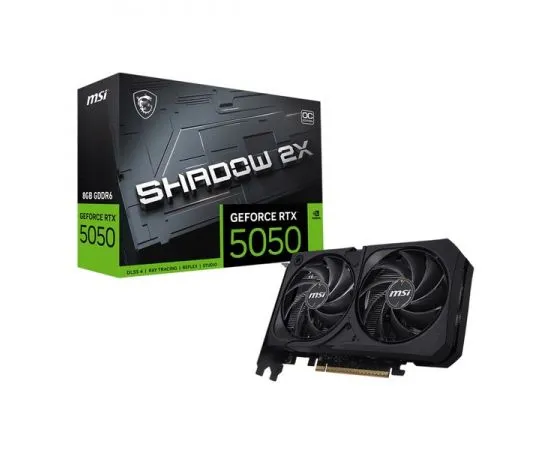 Видеокарта GeForce RTX5050 8GB GDDR6 (MSI SHADOW 2X OC) (RTX 5050 8G SHADOW 2X OC), фото 5