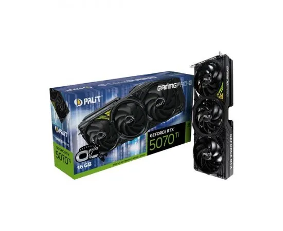 Видеокарта GeForce RTX5070TI 16GB GDDR7 (Palit GamingPro-S OC) (NE7507TS19T2-GB2031U), фото 5