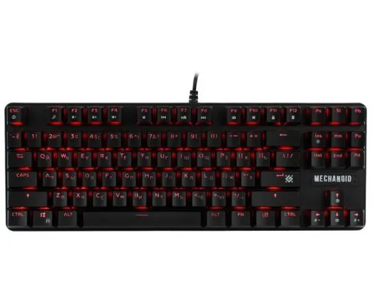 Клавиатура Defender Mechanoid GK-581 RU USB Black (45581)