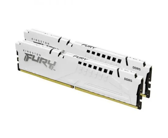 Оперативная память Kingston 2x32Gb DDR5-5600MHz Fury Beast White (KF556C40BWK2-64), фото 2