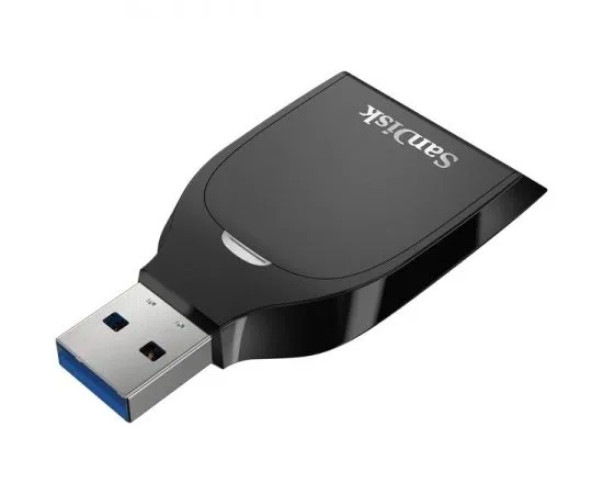 Картридер внешний USB3.0, SanDisk SD UHS-I, черный (SDDR-C531-GNANN)