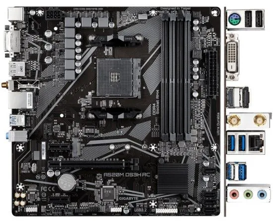 Материнская плата GIGABYTE A520M DS3H AC