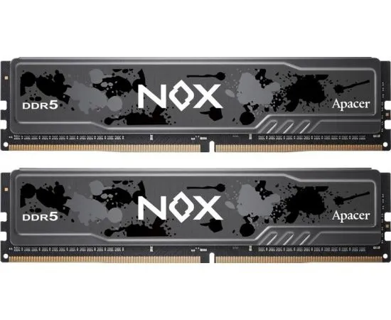 Оперативная память Apacer 2x16Gb DDR5-6400MHz Nox (AH5U32G64C652MBAA-2)