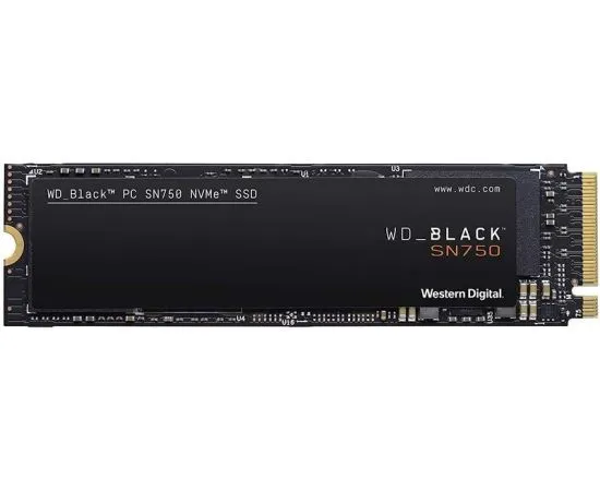 Накопитель SSD M.2 500Gb Western Digital Black SN750 (WDS500G3X0C)