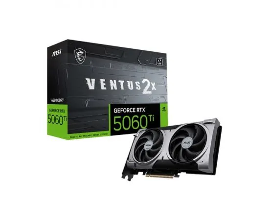 Видеокарта GeForce RTX5060TI 16GB GDDR7 (MSI VENTUS 2X PLUS) (602-V535-17S), фото 5