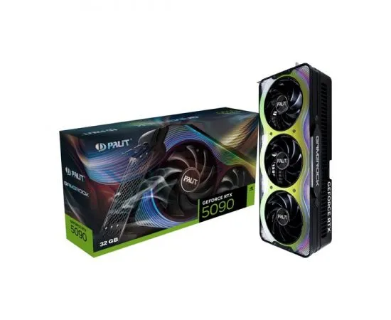 Видеокарта GeForce RTX5090 32GB GDDR7 (Palit, GameRock) (NE75090019R5-GB2020G), фото 5