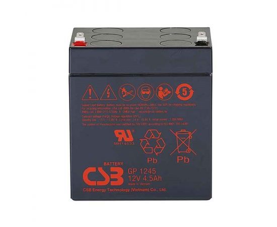 Батарея для ИБП, 12V, 4,5Ah (CSB) (GP 1245)