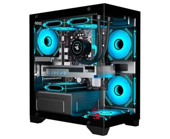 Корпус Bloody BD-CC103 Black, без БП (BD-CC103-BK), фото 2