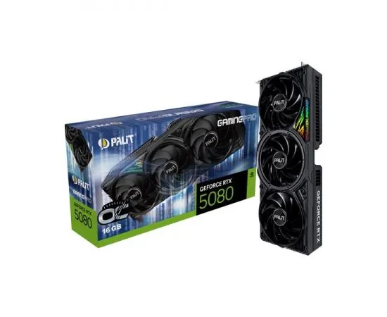 Видеокарта Palit RTX5080 16GB GDDR7 GamingPro OC (NE75080S19T2-GB2031A), фото 5