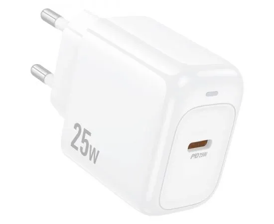 Зарядное устройство HOCO CS53A Surplus, USB C, PD (25W), QC3.0, белый (6942007631488), фото 2