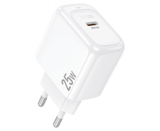 Зарядное устройство HOCO CS53A Surplus, USB C, PD (25W), QC3.0, белый (6942007631488)