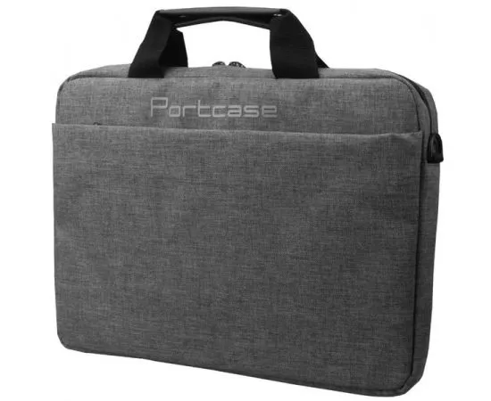 Сумка для ноутбука 14" PORTCASE KCB-1614, серый (KCB-1614 GREY)