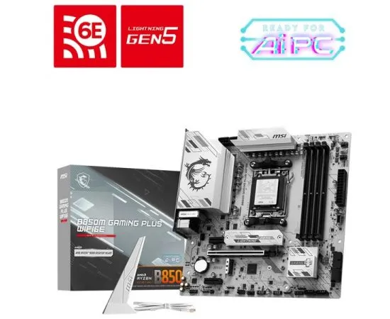 Материнская плата MSI B850M GAMING PLUS WIFI6E, фото 4