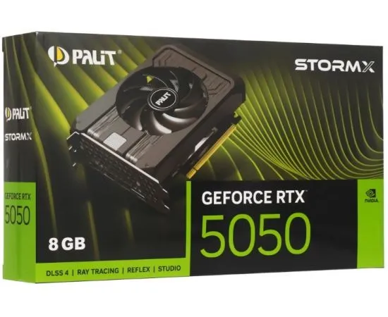 Видеокарта GeForce RTX5050 8GB GDDR6 (Palit StormX) (NE65050019P1-GB2070F), фото 5
