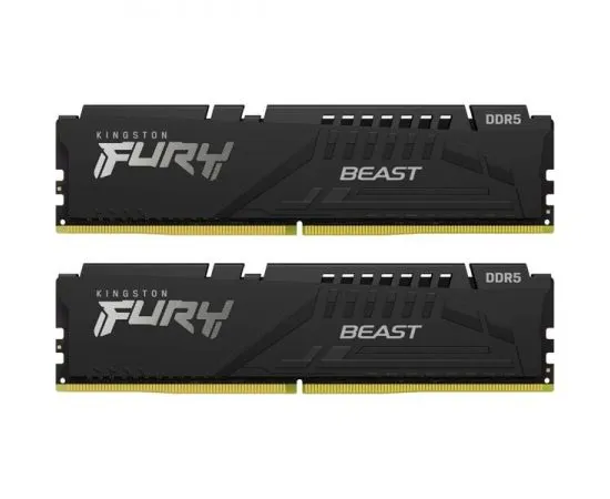 Оперативная память Kingston 2x16Gb DDR5-6000MHz FURY Beast (KF560C30BBK2-32)