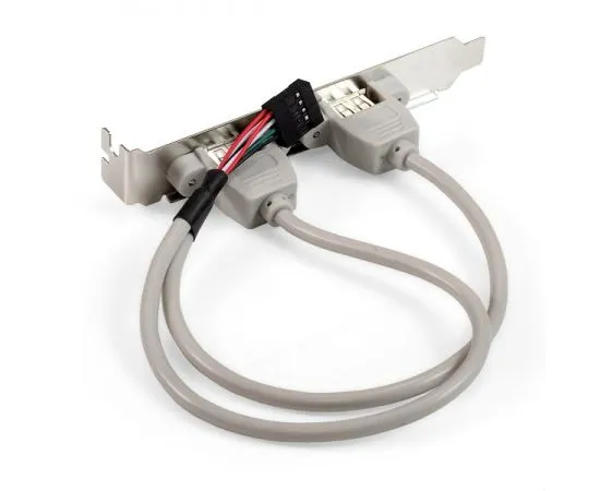 Планка USB 2.0 , на заднюю панель 2port (Exegate) (EX298294), фото 2