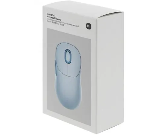 Мышь Xiaomi Wireless Mouse 3 синяя (BHR8914GL), фото 4