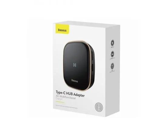 Док-станция для ноутбука Baseus CAHUB-AC01 Type-C, черный (6953156212343)